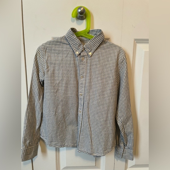 Acne Miniature Mini Button Check Shirt - Picture 2 of 4